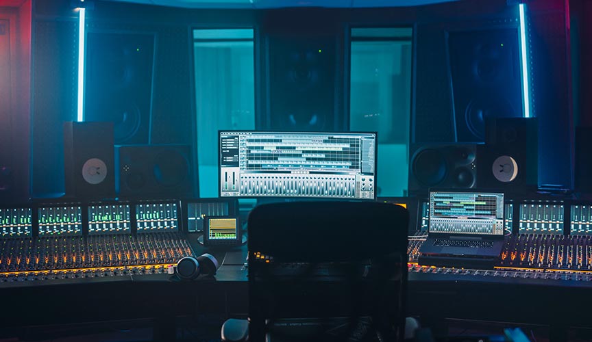 Studio nagrań muzycznych